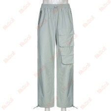 gray casual contracted style pants